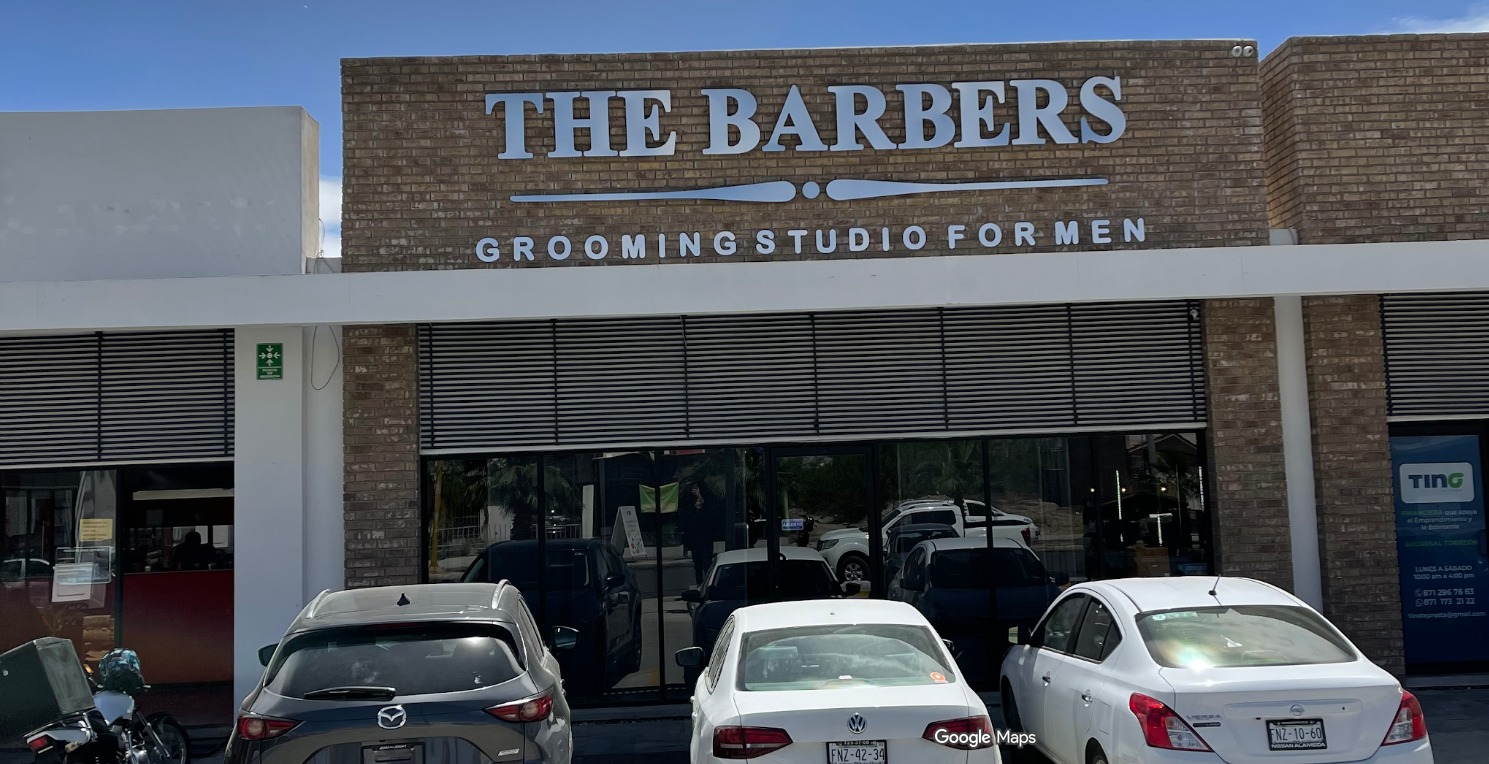 Fachada de la Barbería